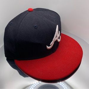 Atlanta Braves flat bill baseball cap